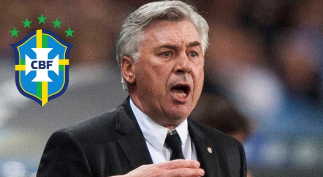 Brazil phá kỷ lục lương HLV khi bổ nhiệm Ancelotti