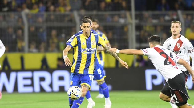 Di Maria “lên đồng”, Rosario Central đánh bại River Plate