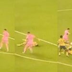 Messi gây tranh cãi sau hành động với cầu thủ chấn thương