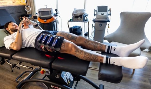 Neymar tăng tốc hồi phục cho World Cup nhờ thiết bị từ công ty CR7