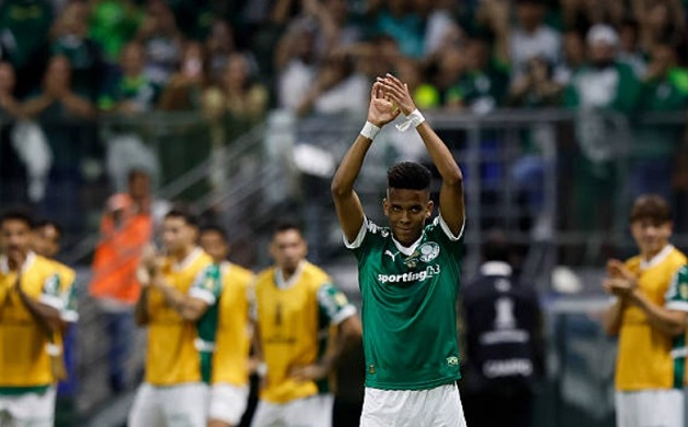 Palmeiras hủy diệt Sporting Cristal với màn tỏa sáng của thần đồng Estevao