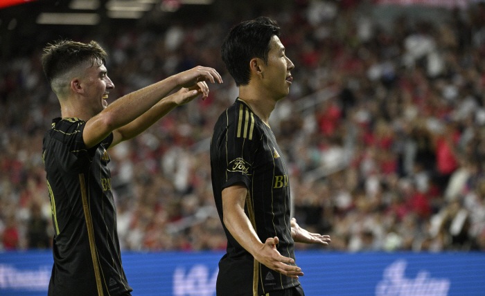 Son Heung Min lập cú đúp, LAFC thắng đậm St. Louis