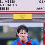 Thẻ tân binh Messi được bán với giá kỷ lục 1,5 triệu USD