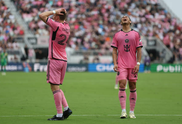 Vắng Messi, Inter Miami nhận trận thua đầu tiên