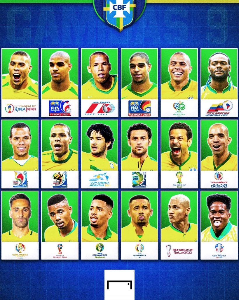 11 số 9 của tuyển Brazil từ World Cup 2002 đến nay: Quá nhiều thất vọng, ‘sát thủ’ cuối cùng