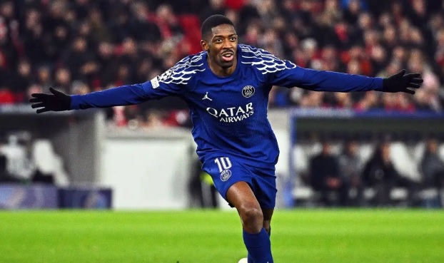5 chân sút hàng đầu năm 2025: Dembele bỏ xa Mbappe 5 bàn