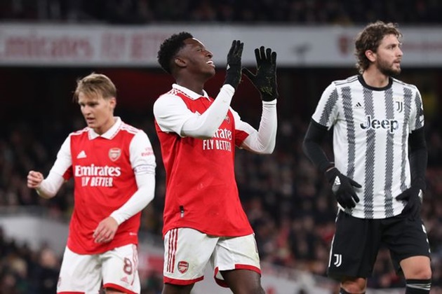 5 điểm nhấn Arsenal 0-2 Juventus: Dấu hỏi nơi Nketiah; Thần đồng gây ấn tượng