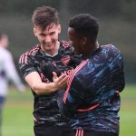 5 điều rút ra từ buổi tập của Arsenal: Bất ngờ Zinchenko; Thái độ của Saka và Saliba