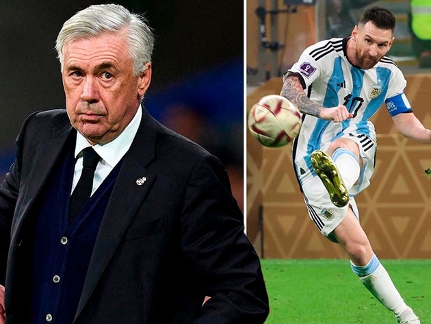 Ancelotti từ chối gọi Messi là GOAT