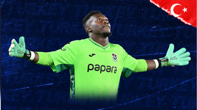 Andre Onana và hành trình tái sinh ở Trabzonspor