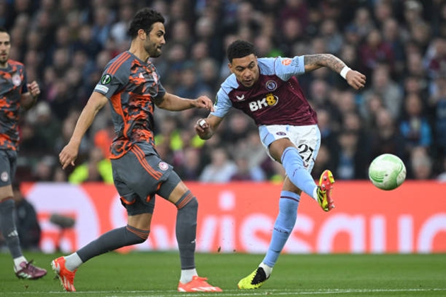 Aston Villa đại bại ở bán kết Conference League