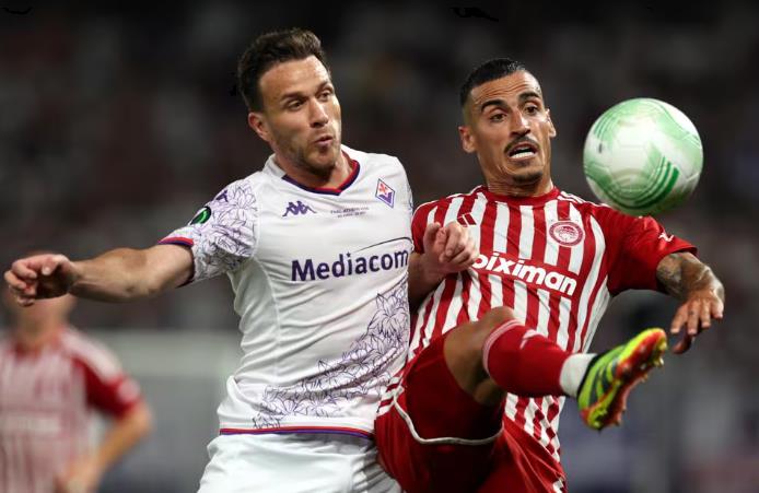 Bàn thắng phút 116 đưa Olympiacos vô địch Europa Conference League