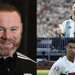Bảo vệ Messi, Rooney đối đầu Ronaldo
