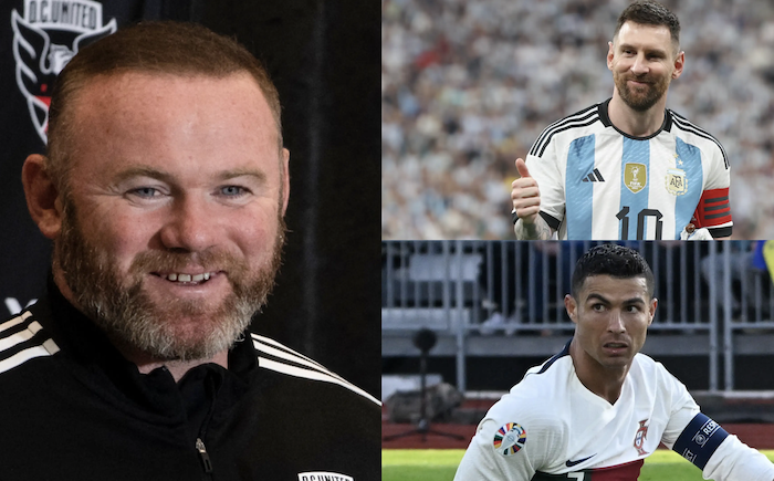Bảo vệ Messi, Rooney đối đầu Ronaldo
