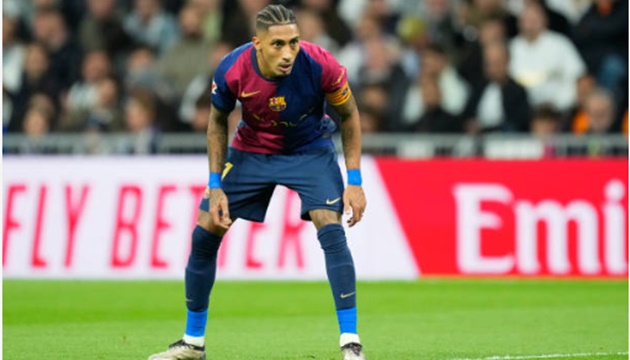 Barcelona đã không còn lấn cấn giữa Raphinha và Dembele