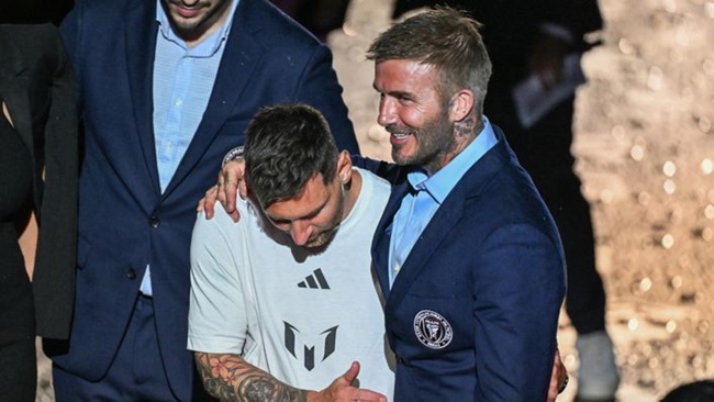 Beckham khóc khi nghe tin Messi đến Miami