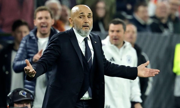 Bị Đức đánh bại, Spalletti chê thẳng mặt học trò