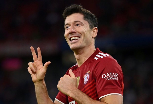 Chiếc giày vàng 2021/2022: Lewandowski dẫn đầu; Ai đứng thứ 2?