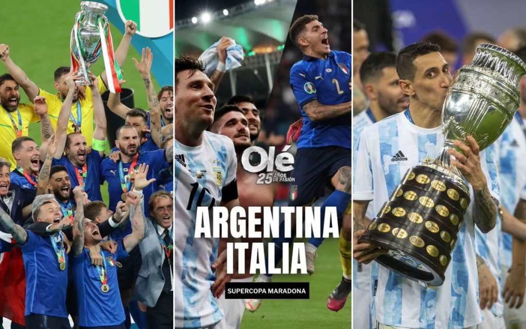 CHÍNH THỨC! Ý đại chiến Argentina tranh Siêu cúp Liên lục địa