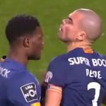 CHOÁNG! Pepe gào lên, xô mạnh, huých vai và thượng cẳng tay với đồng đội