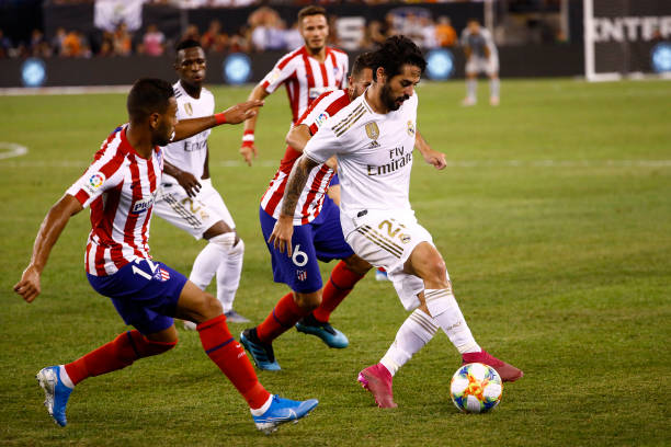 Costa lập poker, Atletico hủy diệt Real trong trận derby có tới 10 bàn thắng