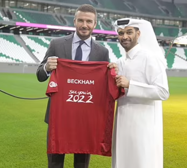 David Beckham hái ra tiền với Qatar