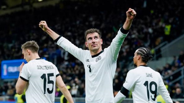 Đức vs Italia: Phần thưởng cho Goretzka; Ván bài không chiến