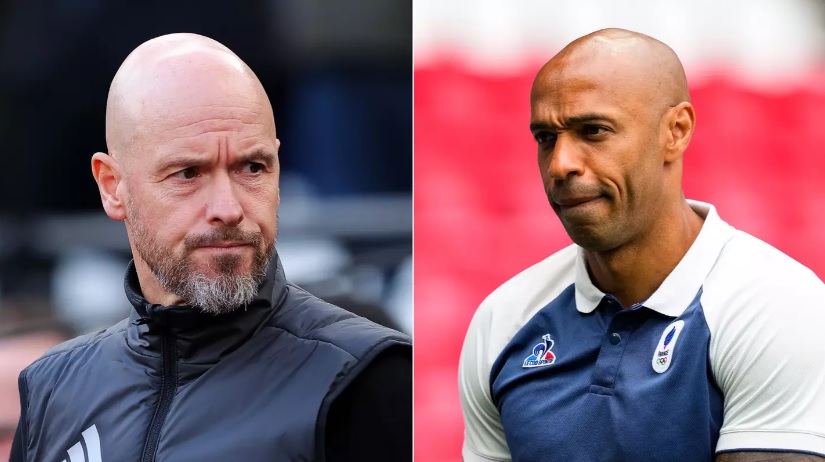 Erik ten Hag và Thierry Henry cạnh tranh cho công việc bất ngờ