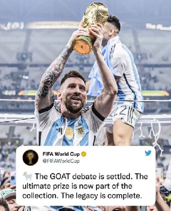 FIFA bỏ GOAT với Messi vì gây tranh cãi với Ronaldo