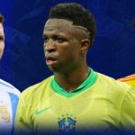 Giá trị kỷ lục của các ngôi sao Nam Mỹ: Vinicius vượt Messi, Diaz góp mặt