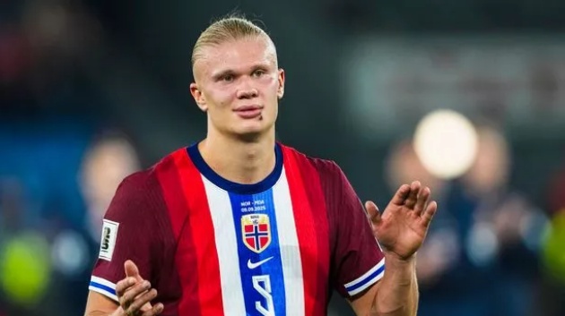 Haaland xin lỗi thủ môn Moldova vì ghi 5 bàn