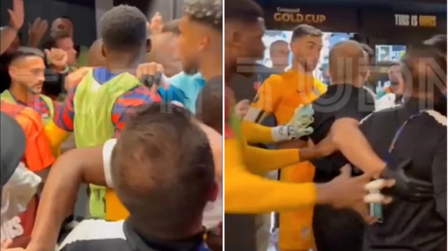 Hóa người hùng, ngôi sao Arsenal xuất hiện trong cuộc hỗn chiến