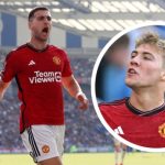 Hojlund và Dalot bị gạch tên?