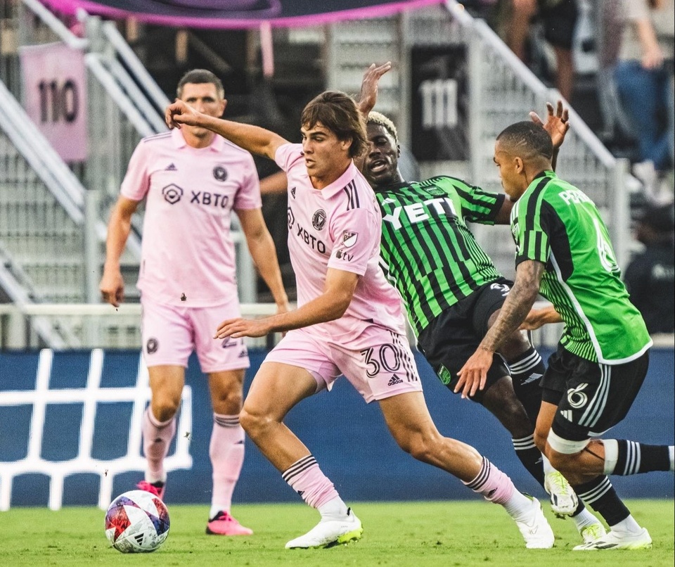 Inter Miami rơi chiến thắng khi Messi chưa thể thi đấu