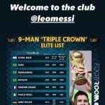 Kaka chào đón Messi vào ‘CLB huyền thoại’