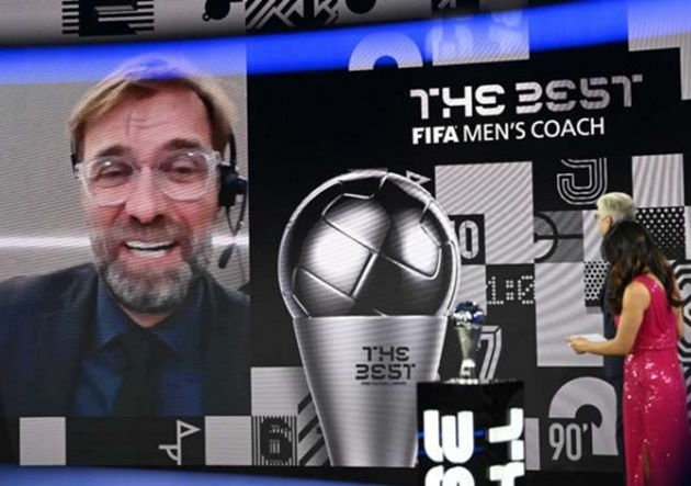 Klopp giành giải The Best, Flick thừa nhận 1 sự thật