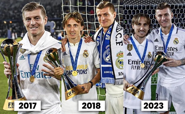 Kroos lập thành tích vô tiền khoáng hậu