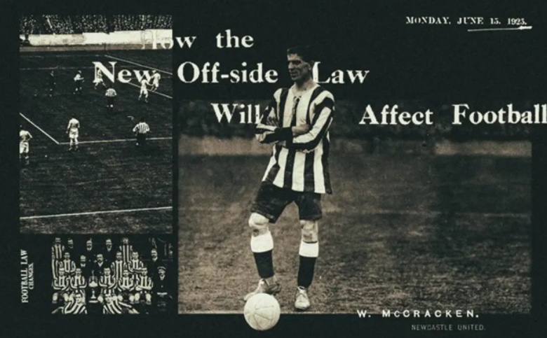 Luật việt vị, Bill McCracken và một thế kỷ nhìn lại: Quyết định làm thay đổi bóng đá mãi mãi