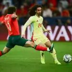 Lý do Cucurella bị la ó và huýt sáo mỗi khi chạm bóng ở trận thua Bồ Đào Nha