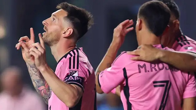 Messi góp 5 kiến tạo, Miami hủy diệt New York Red Bulls