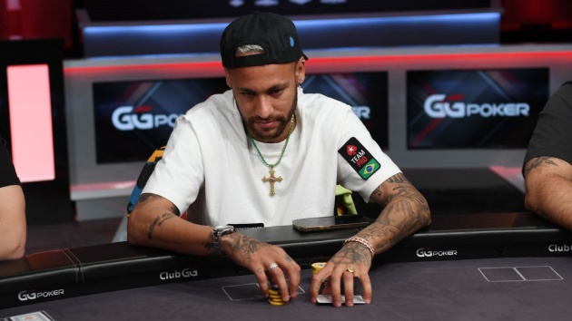 Neymar thất bại tại giải poker online