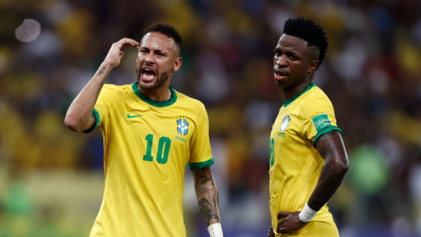 Neymar: Vinicius xếp hạng 8 ở Quả bóng vàng giống như trò đùa
