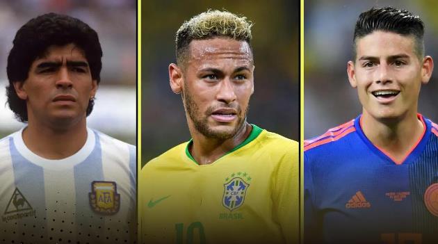 Những siêu sao Nam Mỹ chưa vô địch Copa America: Neymar, Pele, Maradona