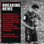 NÓNG: “Hạt nhân” chính trong lối chơi Tiki-Taka tuyên bố giải nghệ