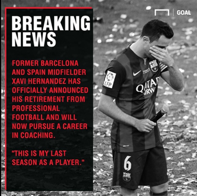 NÓNG: “Hạt nhân” chính trong lối chơi Tiki-Taka tuyên bố giải nghệ