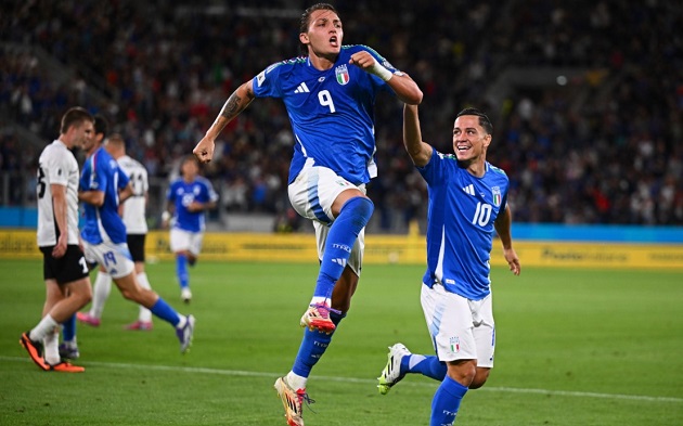 Retegui tỏa sáng trong ngày trở lại Bergamo, Italia đại thắng Estonia