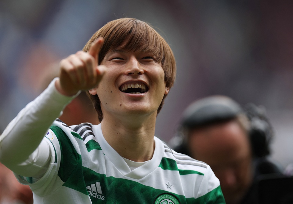 Sao Nhật Bản vô địch giải Scotland năm thứ 2 liên tiếp