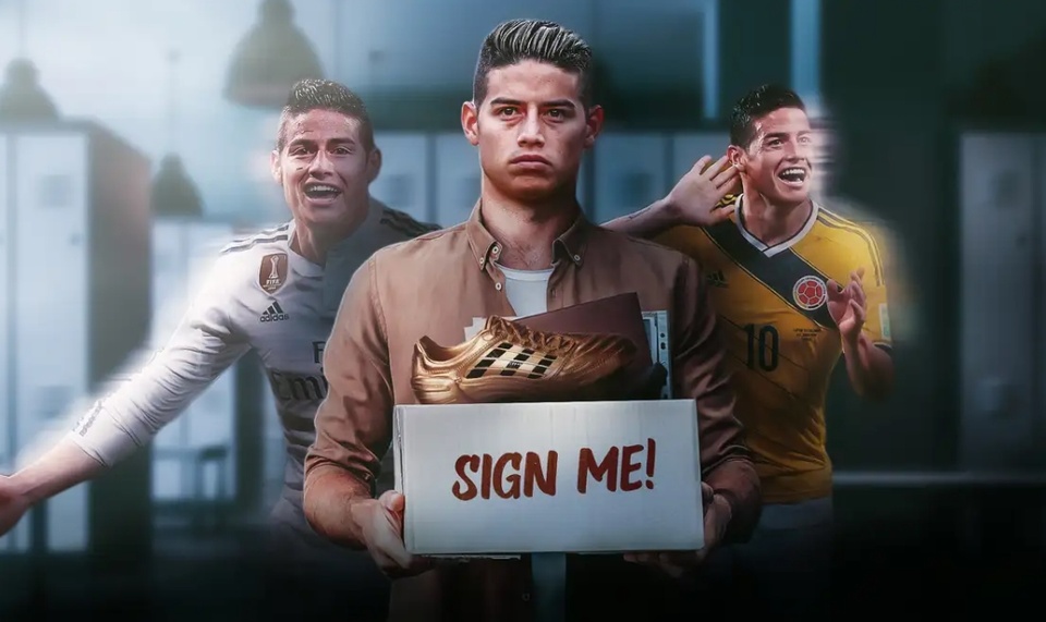Sự nghiệp James Rodriguez lụi tàn như thế nào?