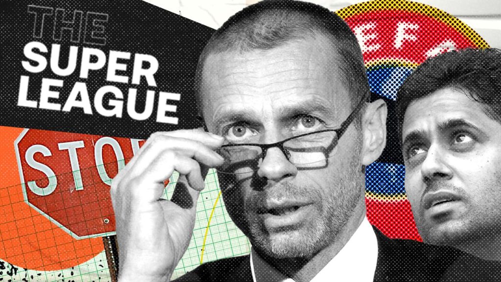 Super League nhận đòn đánh quyết định từ UEFA