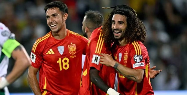 Tây Ban Nha thắng dễ Bulgaria ngay trên sân khách